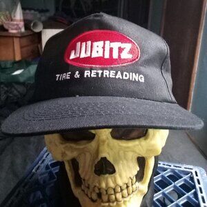 Deadstock Vintage Jubitz Tire & Retreading Snap Hat Cap